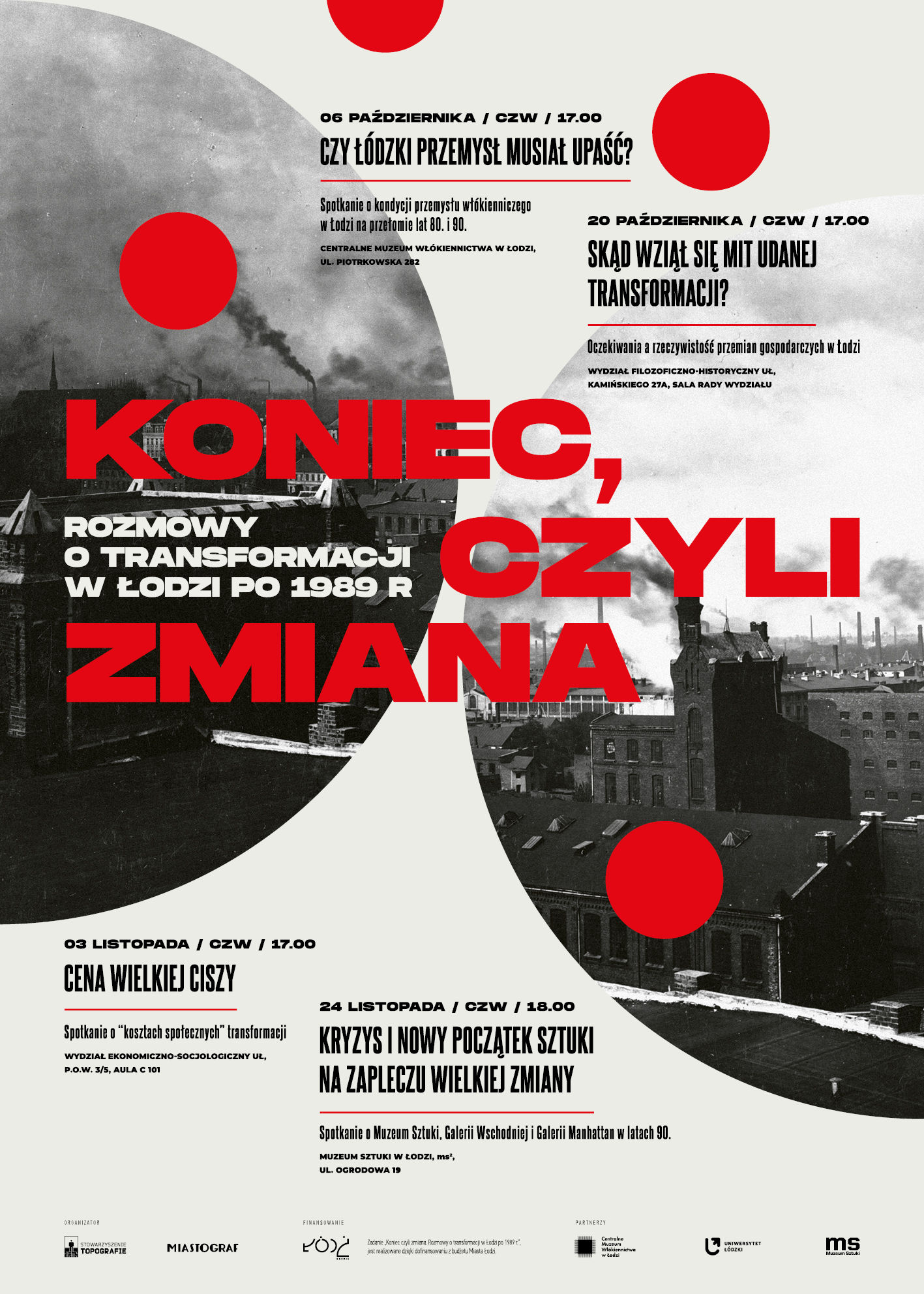 Ilustracja wpisu The End, the Change Conversations about transformation in Lodz after 1989.